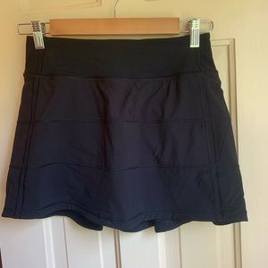 Lulu running skirt- black